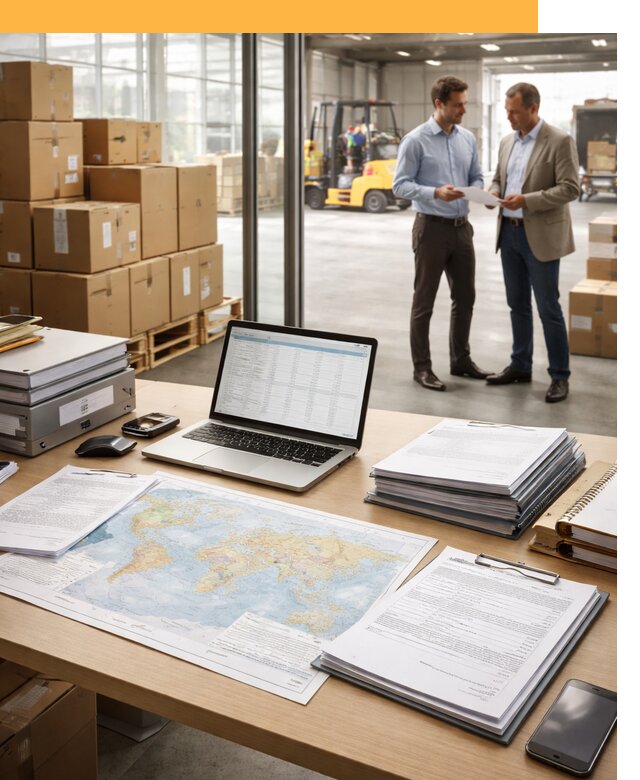 Международные перевозки для юридических лиц от 87287 руб