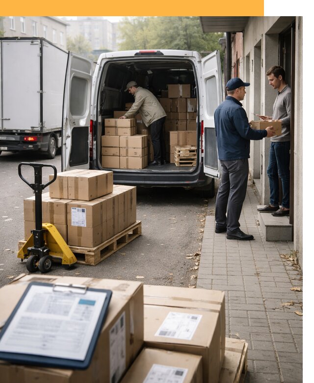 Доставка грузов от двери до двери с таможней от 46211 руб.