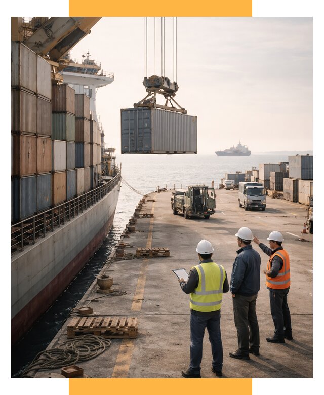 Морские перевозки грузов по миру от 46211 р. | СетСервис-Азв