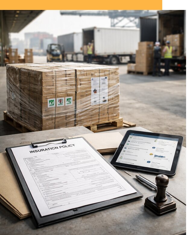 Страхование международных грузов от 3594 руб, полная защита