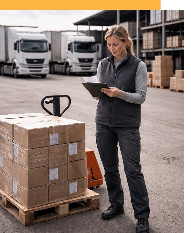 Доставка грузов из Европы к дверям клиента от 12323 руб