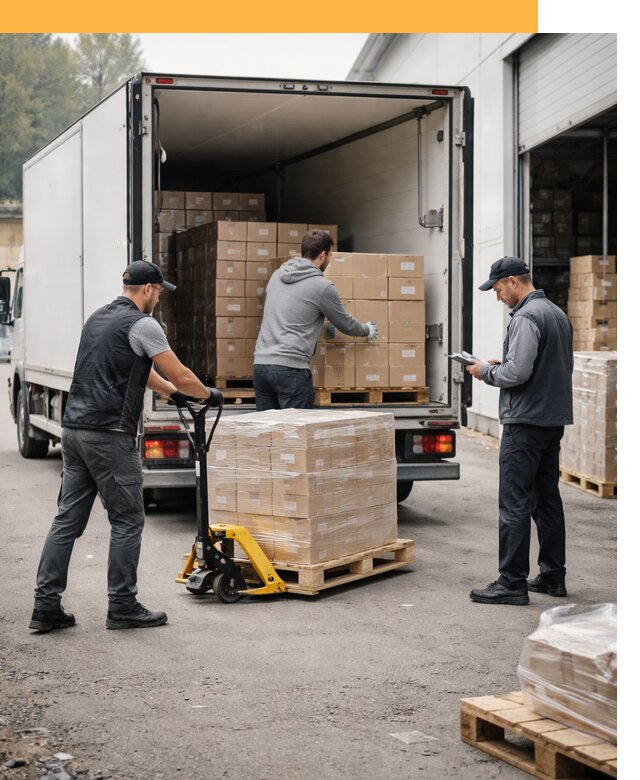 Автоперевозки из Европы до двери по цене от 87287 руб/т