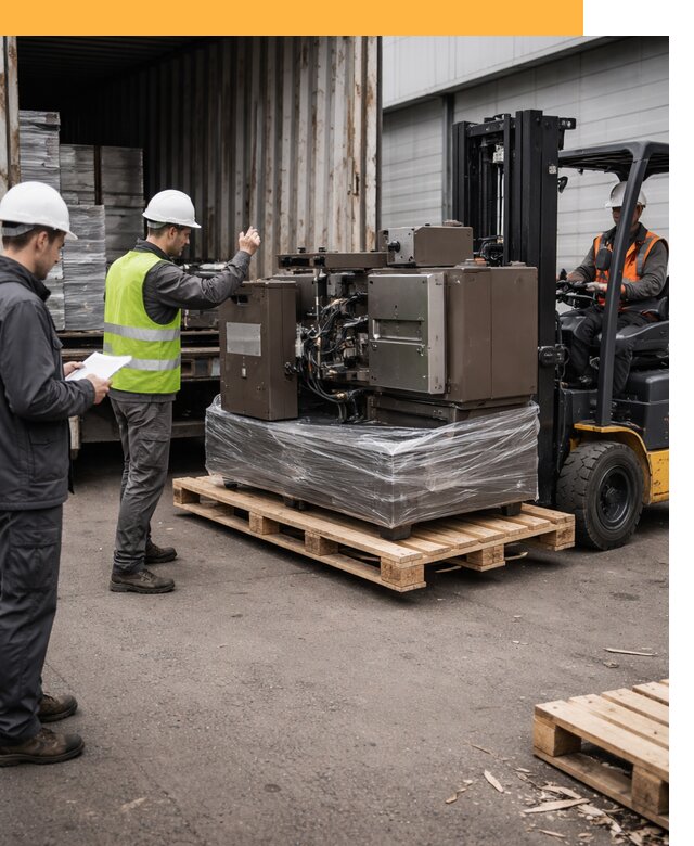 Доставка промышленного оборудования из Европы от 46211