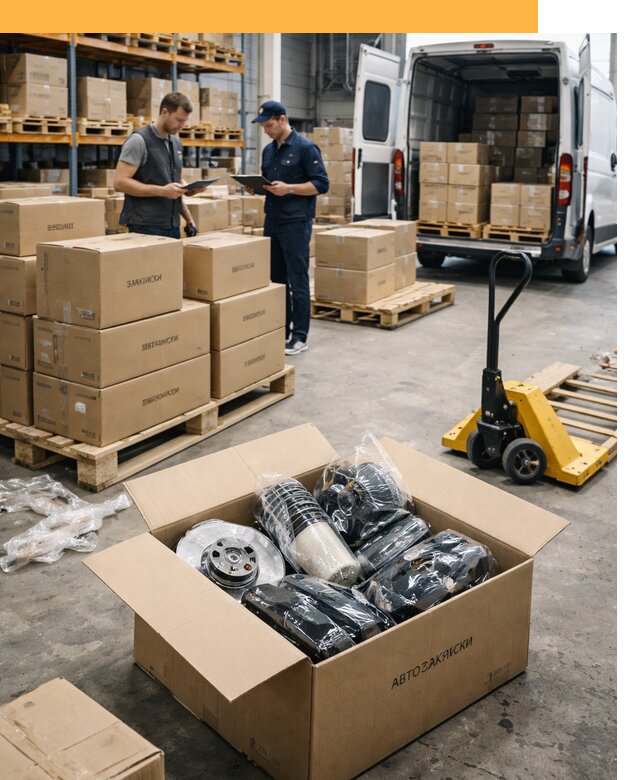 Доставка автозапчастей из Европы от 12836 руб быстро и надёжно