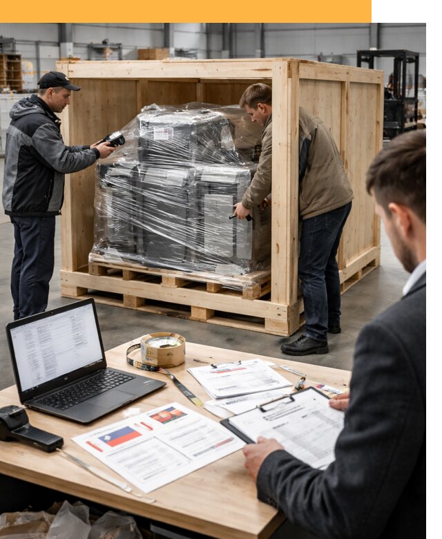 Доставка промышленного оборудования из США от 66749 руб