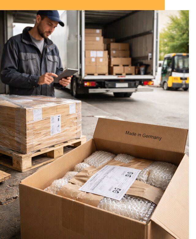 Доставка грузов из Германии от 46211 руб с таможенным оформлением