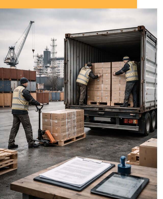 Доставка грузов из Латвии от 25673 руб, морская, авто, авиа