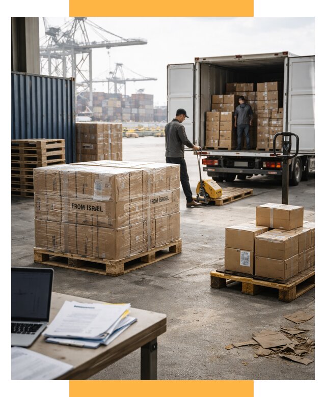 Доставка грузов из Израиля от 15404 р., логистика от СетСервис-Азв