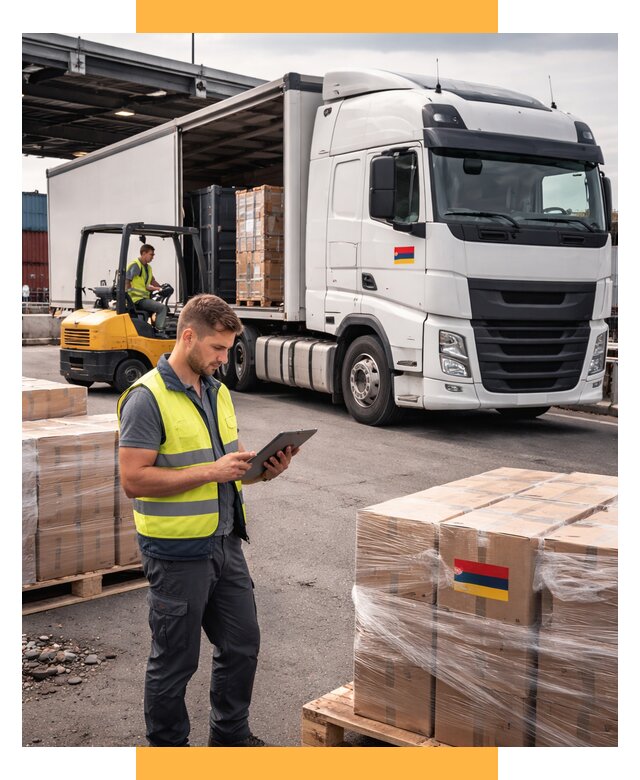 Автоперевозки из Армении от 97556 р. — услуги СетСервис-Азв