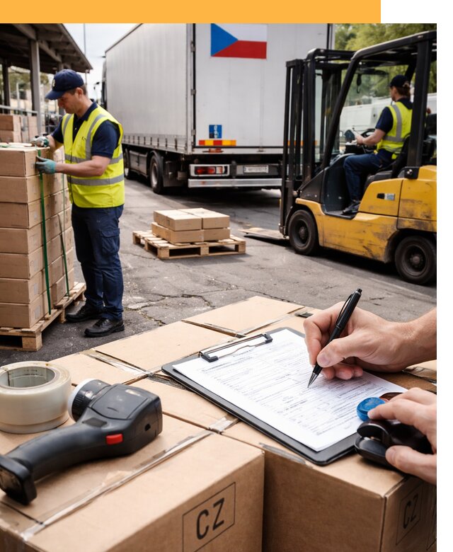 Доставка грузов в Чехию от 35942 руб, международные перевозки