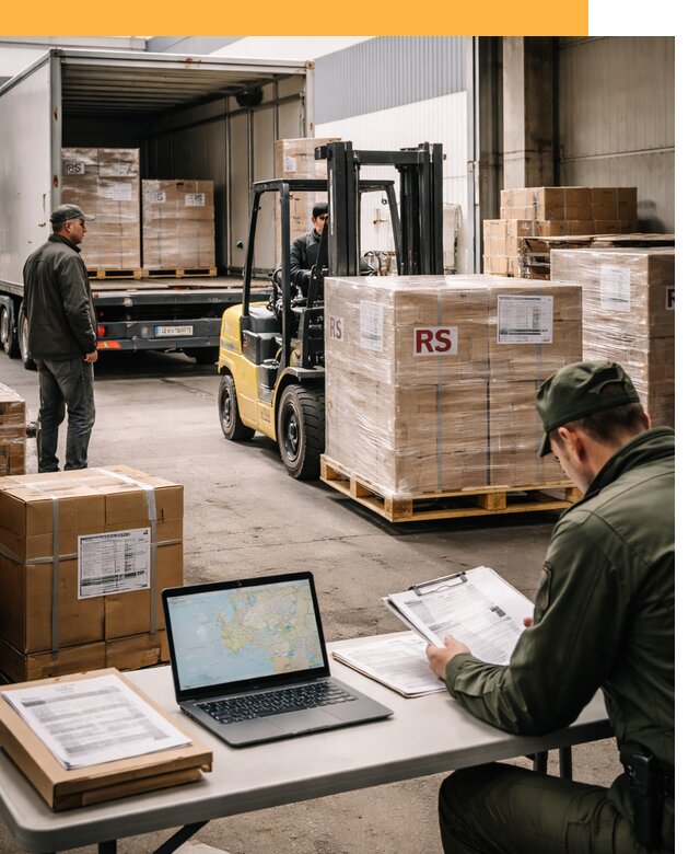 Доставка грузов в Сербию от 46211 руб, международные перевозки