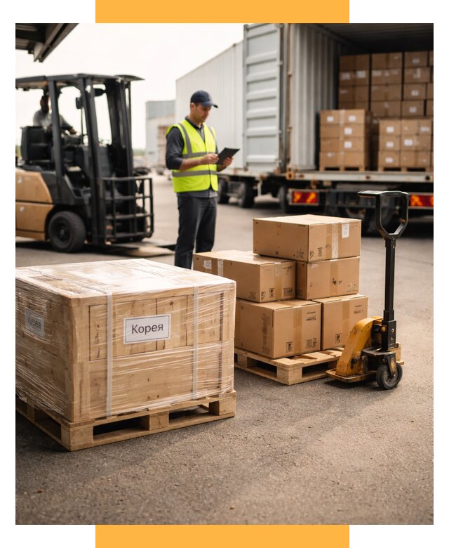 Доставка грузов в Корею из России от 35942 р. | СетСервис-Азв