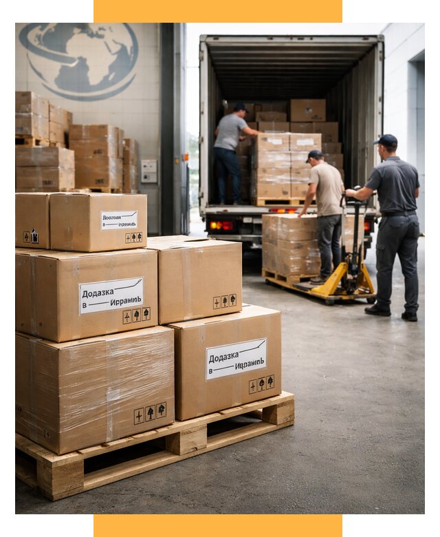 Доставка грузов в Израиль и экспорт от 46211 р. СетСервис-Азв
