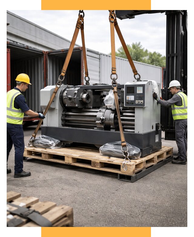 Перевозка станков и таможня от 61614 р. | СетСервис-Азв логистика