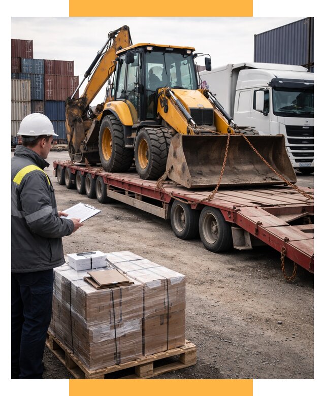 Международная перевозка спецтехники от 46211 р., СетСервис-Азв