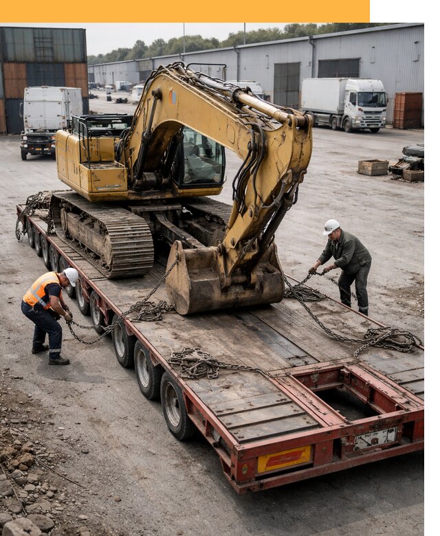 Перевозка спецтехники по России и миру от 46211 руб