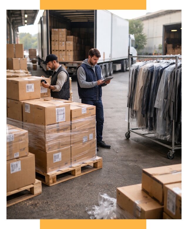 Перевозка и доставка одежды из Китая от 7702 р., СетСервис-Азв