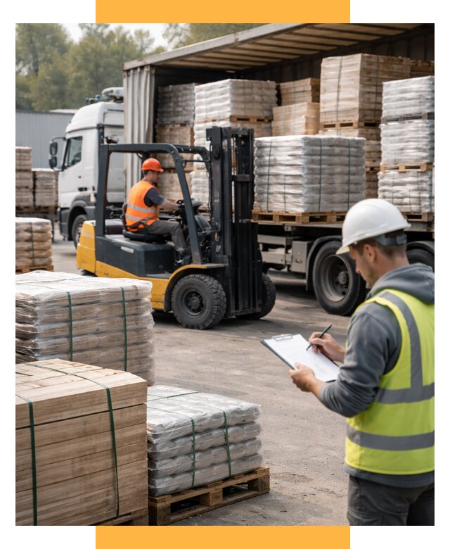 Перевозка строительных материалов от 5648 р. | СетСервис-Азв