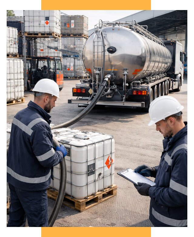 Перевозка химического сырья от 8729 р. Логистика СетСервис-Азв