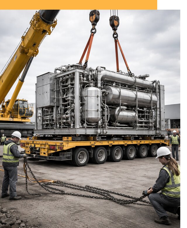 Перевозка тяжеловесных грузов по миру от 154035 руб