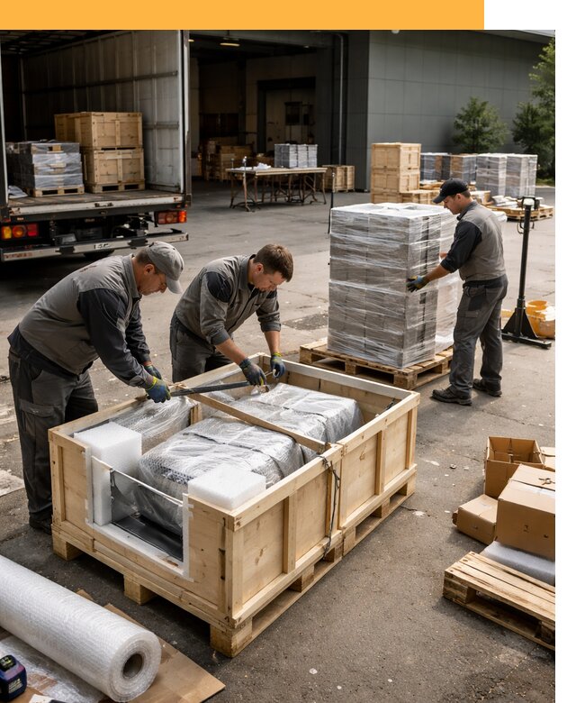 Перевозка выставочных грузов по миру от 25673 руб за м2 с таможней