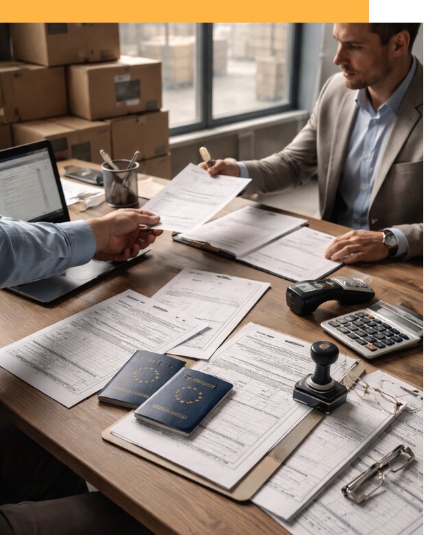 Таможенное оформление грузов из Европы от 8729 руб