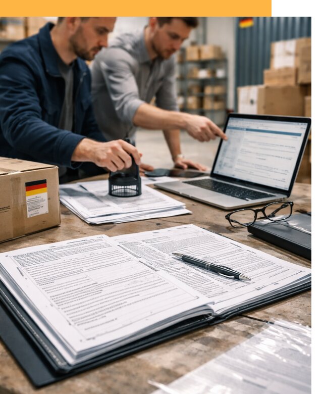 Таможенное оформление грузов из Германии от 9242 руб.