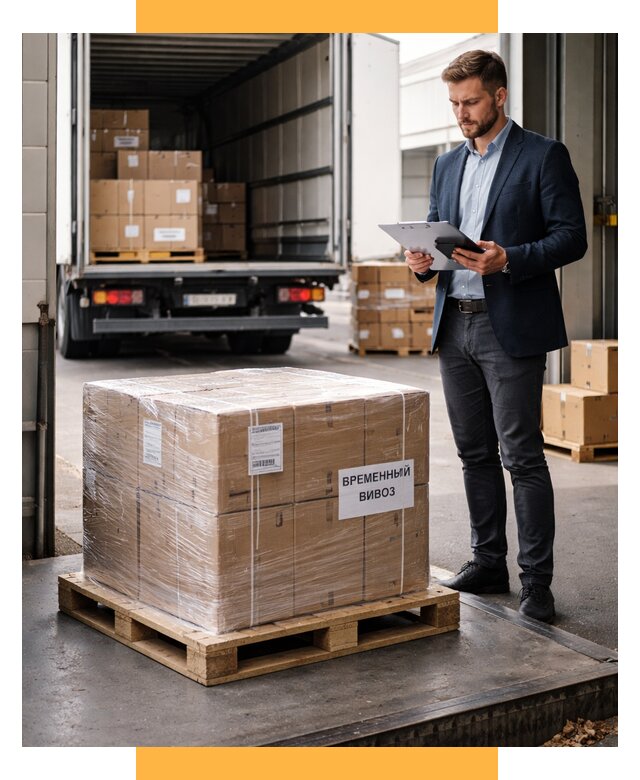 Временный вывоз товаров под ключ от 8215 р. | СетСервис-Азв