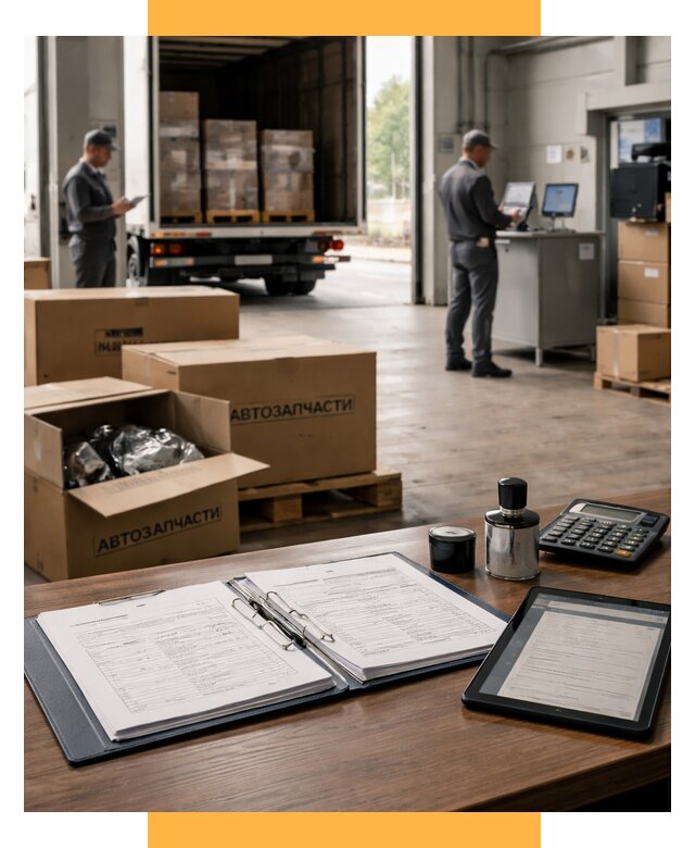 Таможенное оформление автозапчастей под ключ от 8729 р., СетСервис-Азв