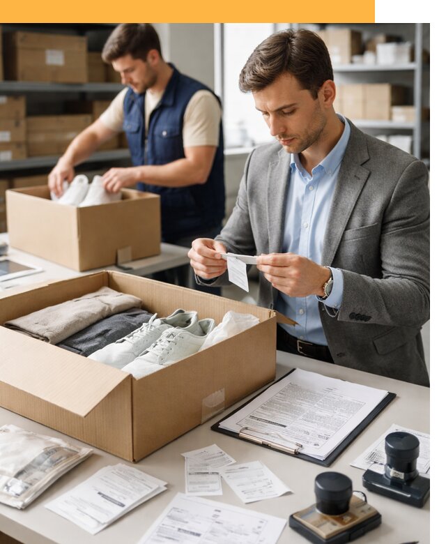 Таможенное оформление одежды и обуви по выгодной цене от 6675 руб