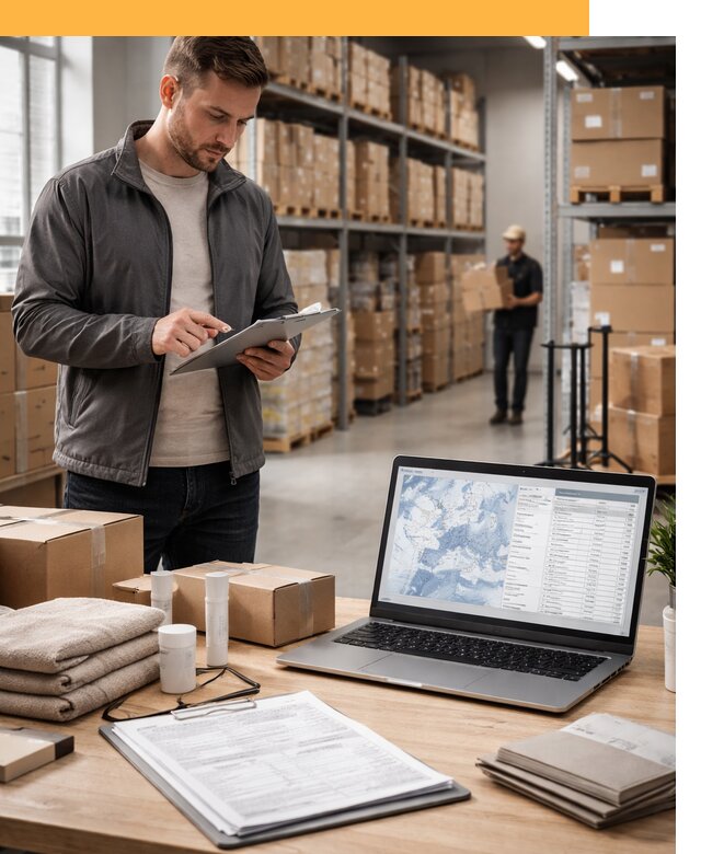 Закупка товаров в Европе под ключ: доставка, таможня от 7702 руб