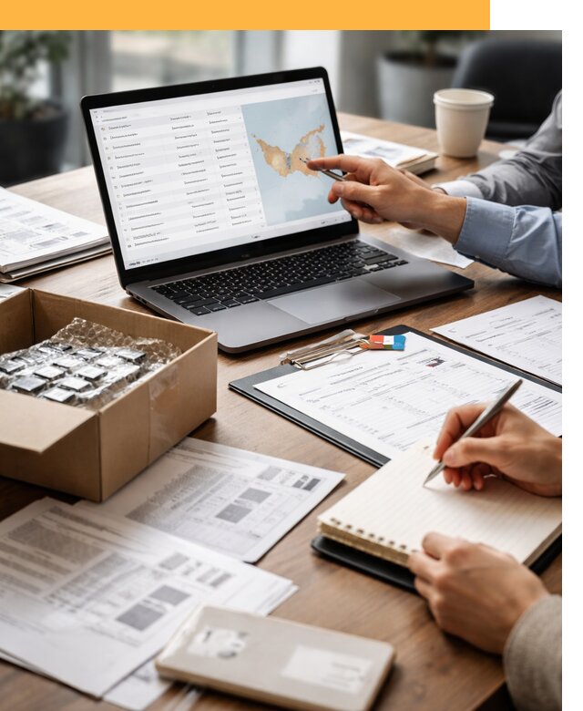 Поиск надежного поставщика в ОАЭ от 12323 рублей