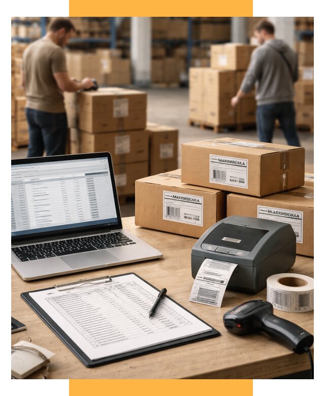 Маркировка импортных товаров от 4621 р. под ключ, СетСервис-Азв