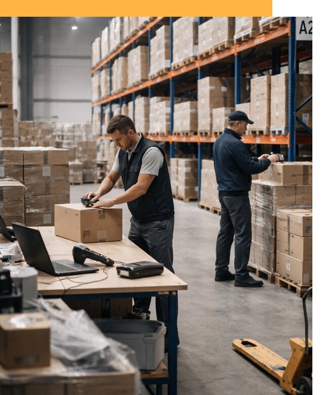 Склад консолидации в Европе: хранение, сортировка от 6675